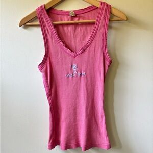 Y2K Pink Tank Top